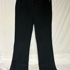Escada Midnight Black Flare Pants